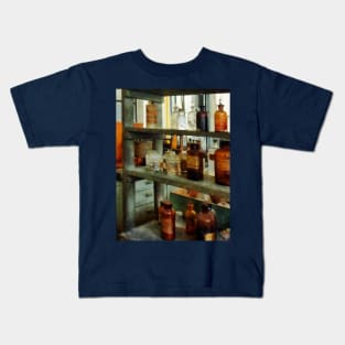 Bottles of Chemicals Tall and Short Kids T-Shirt